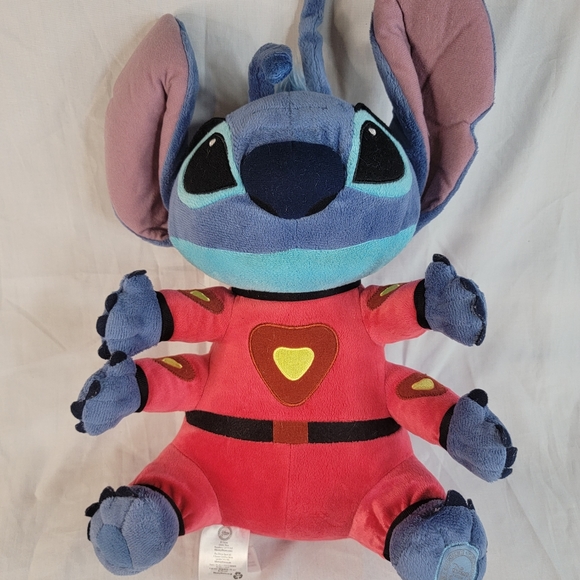 Disney Other - Disney Lilo & Stitch Plush Red Spacesuit 16” Stuffed Toy Space Suit Four Arms